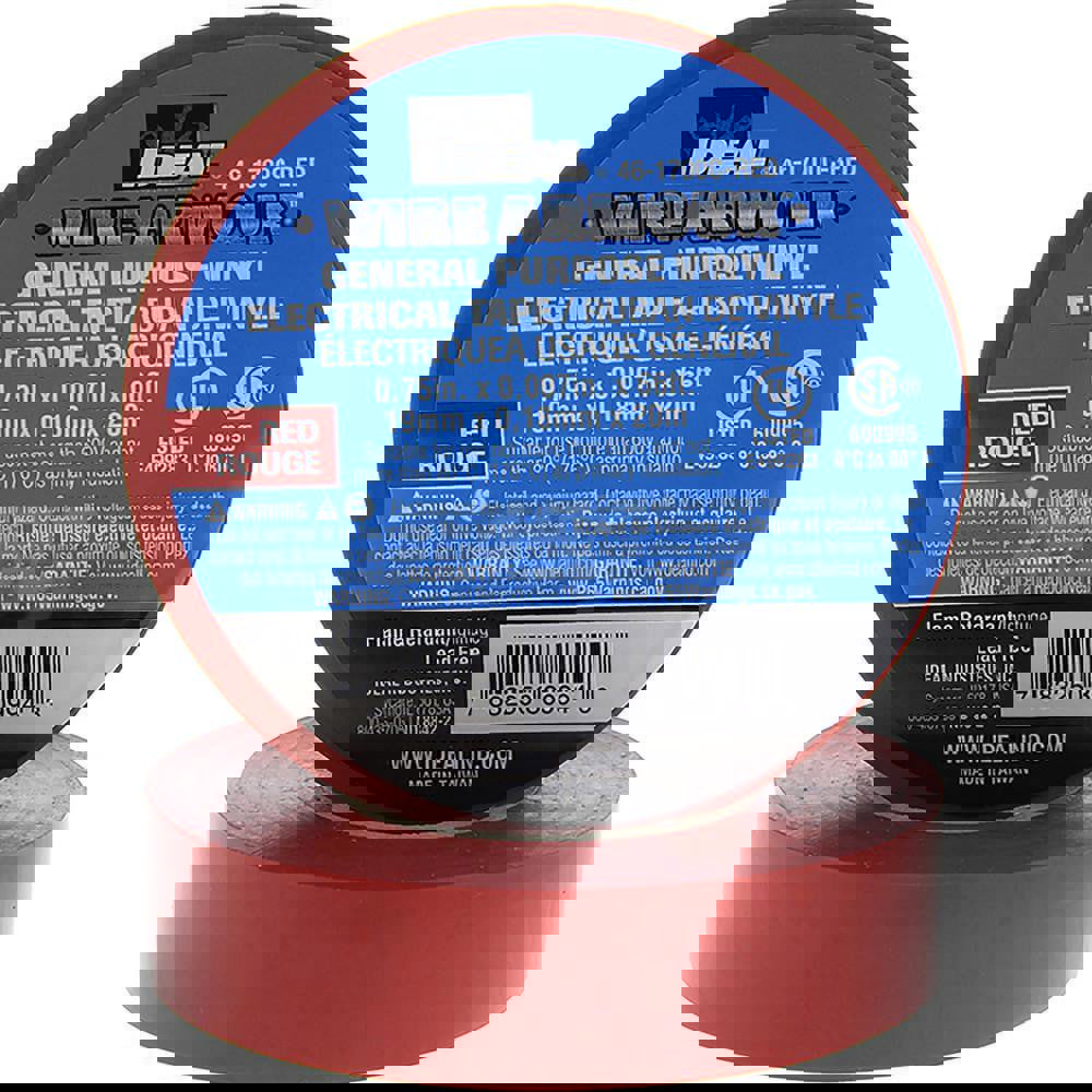 Vinyl Film Electrical Tape: 3/4